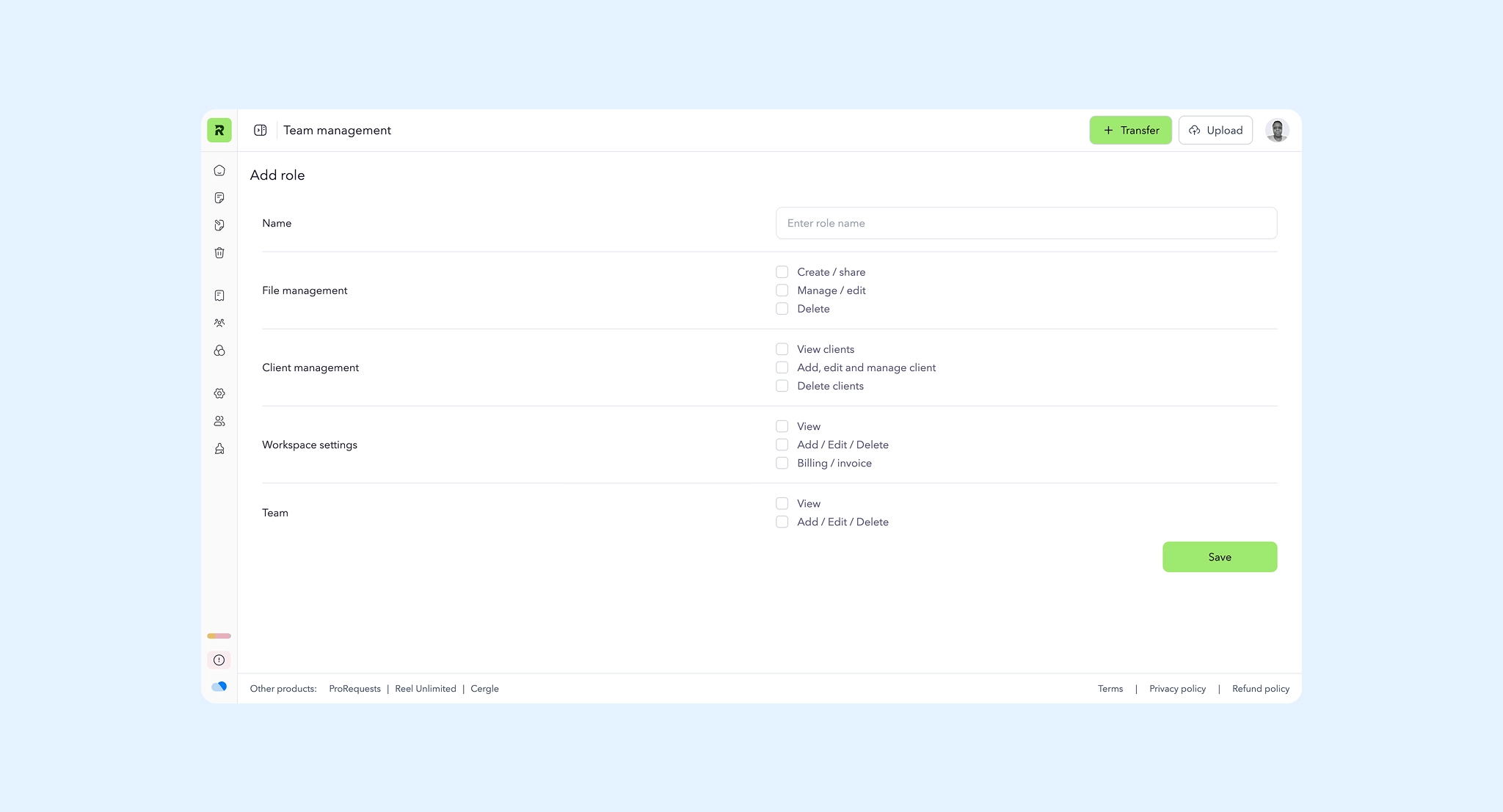 Team management - Sharebrand
